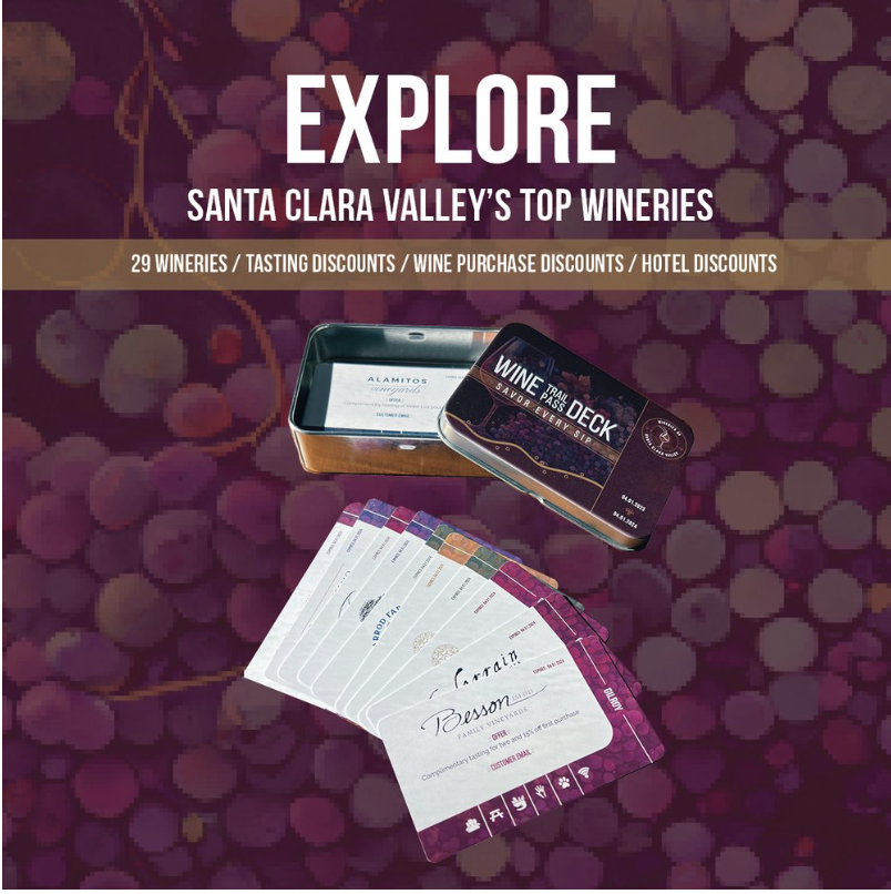 Santa Clara Valley Wine Trail Pass Deck